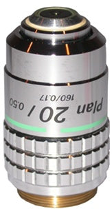 Nikon Plan 20x Objective 160 Tube Length