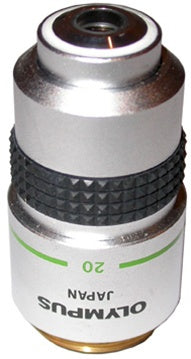 olympus achromat 20x objective lens