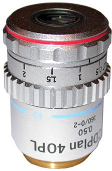 Olympus ULWD CD PLAN 40X Phase Contrast Objective with Correction Collar