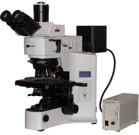 Olympus BX41 Brightfield Darkfield DIC Reflected and Transmitted Light Microscope