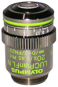Olympus LUCPLANFLN 20x Phase Objective