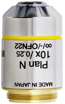 Olympus Plan N 10X Objective 1-U2B223