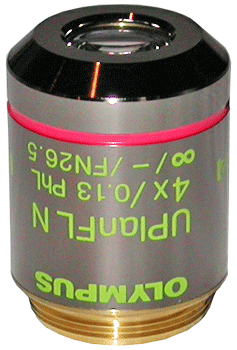 Olympus UPLANFL N 4x Phase Contrast Objective