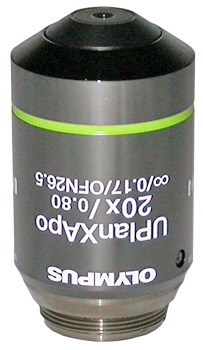 Olympus UPLANXAPO 20X X Line Objective, 1-UXB200, N5702000