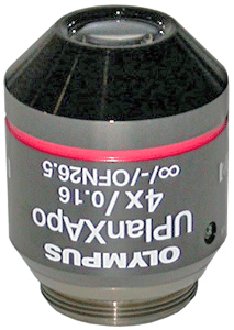 Olympus UPLANXAPO 4X Extended Apochromat Objective N5701800