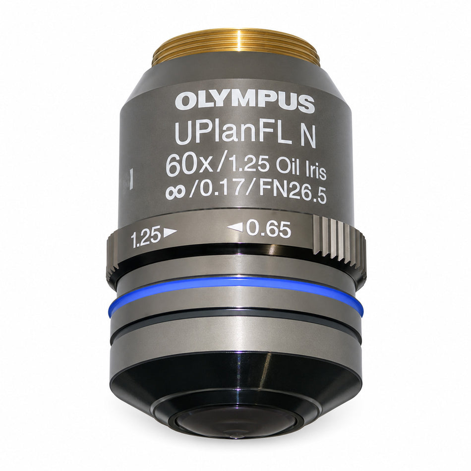 Olympus UPlanFL N 60X Objective | 1.25 NA Oil, Infinity Corrected