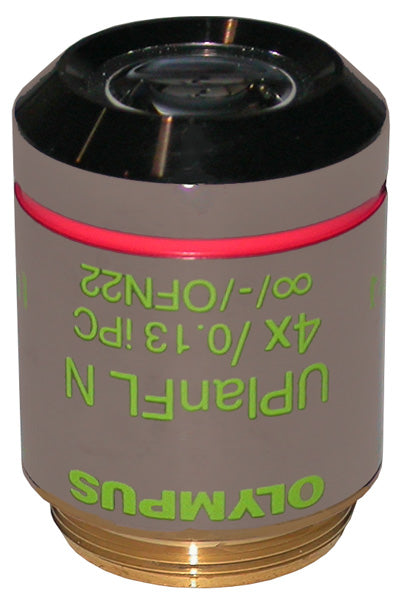 Olympus UPlanFl N 4x iPC Phase Contrast Objective