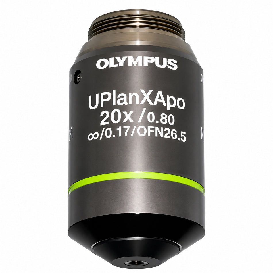 Olympus UPlanXAPO 20X Objective | 0.80 NA Extended Apochromat, Infinity Corrected