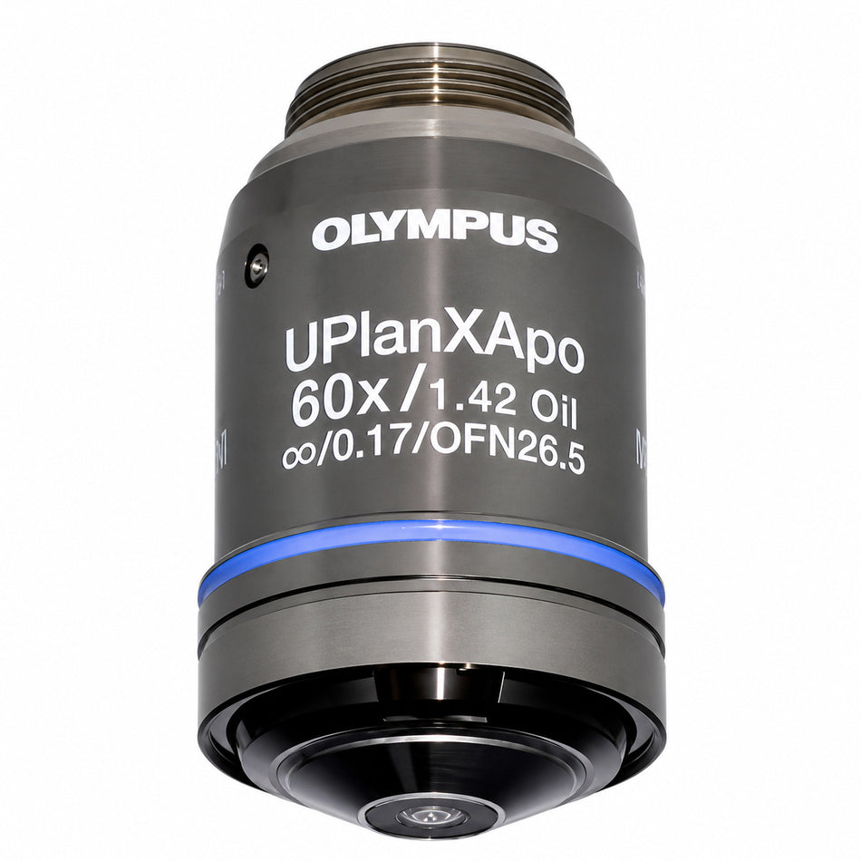 Olympus UPlanXAPO 60X Oil Immersion Objective | 1.42 NA Extended Apochromat, Infinity Corrected