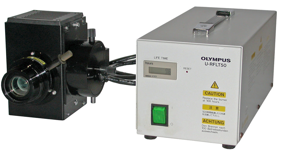 Olympus 50W Mercury Lamphouse and Power Supply