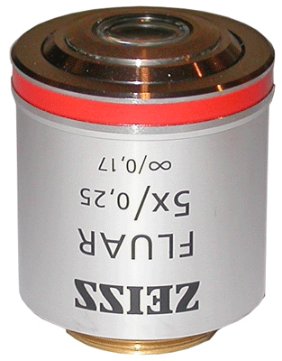 Zeiss Fluar 5x Objective RMS