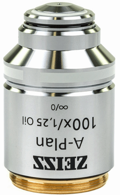 Zeiss A-Plan 100x Objective M27 Thread