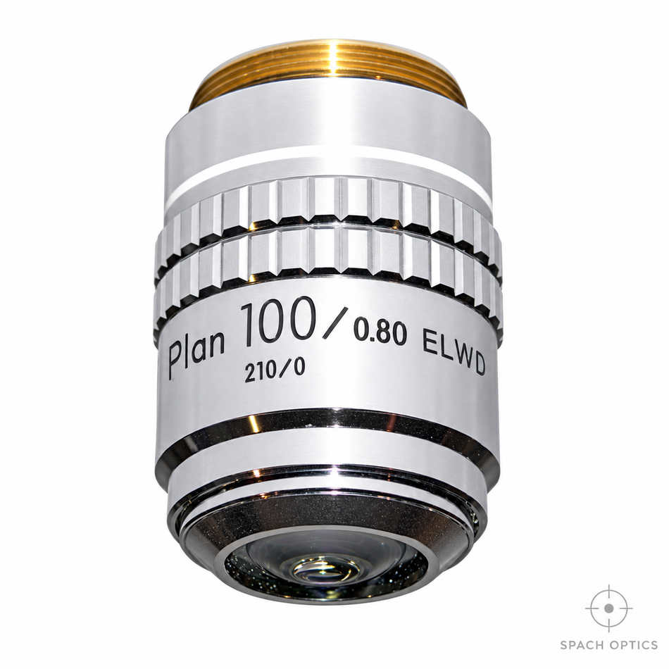 Nikon BD PLAN 100X ELWD Objective 210 Tube Length