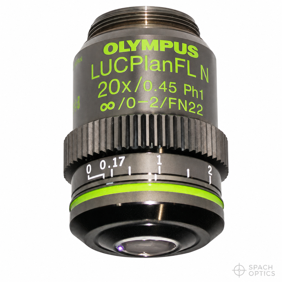 Olympus LUCPLANFL N 20x Ph1 Phase Contrast Objective