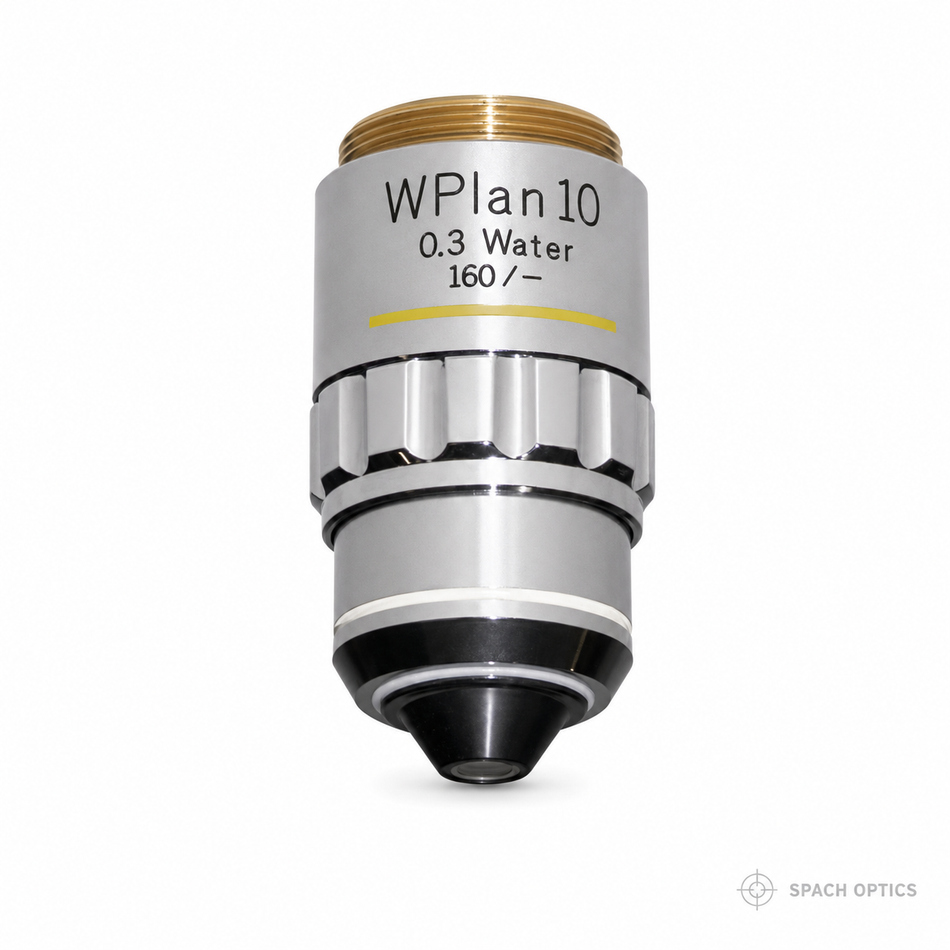 Olympus WPlan Water Immersion 10x Objective - 160mm Tube Length