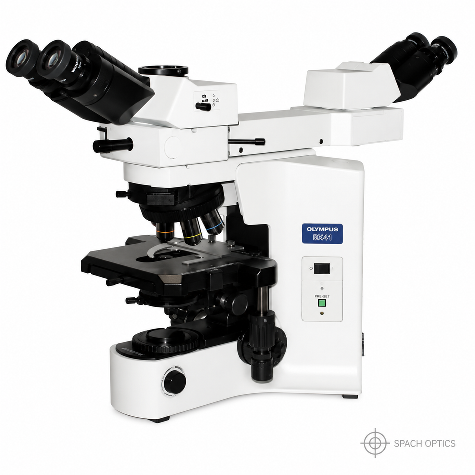 Olympus BX41 Front to Back Dual Viewing Microscope