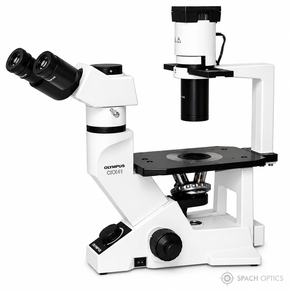 Olympus CKX41 Inverted Phase Tissue Culture Microscope