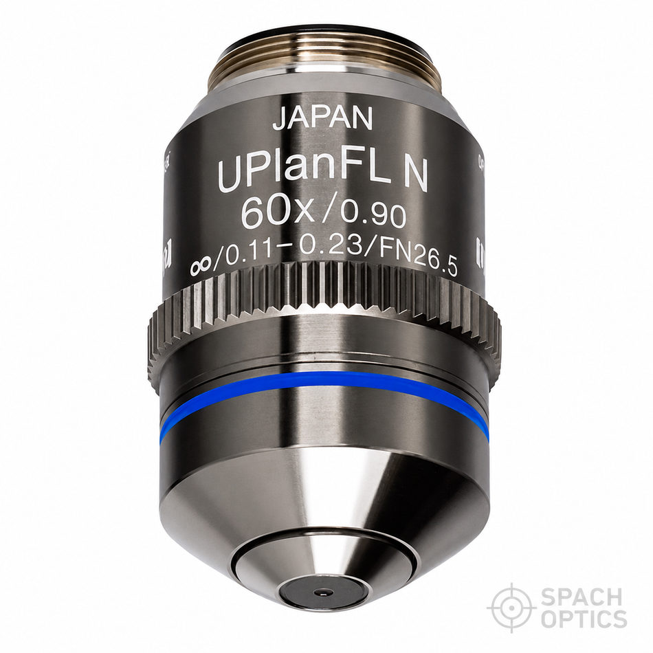 Olympus UPlanFL N 60X Objective | 0.90 NA Dry, Infinity Corrected