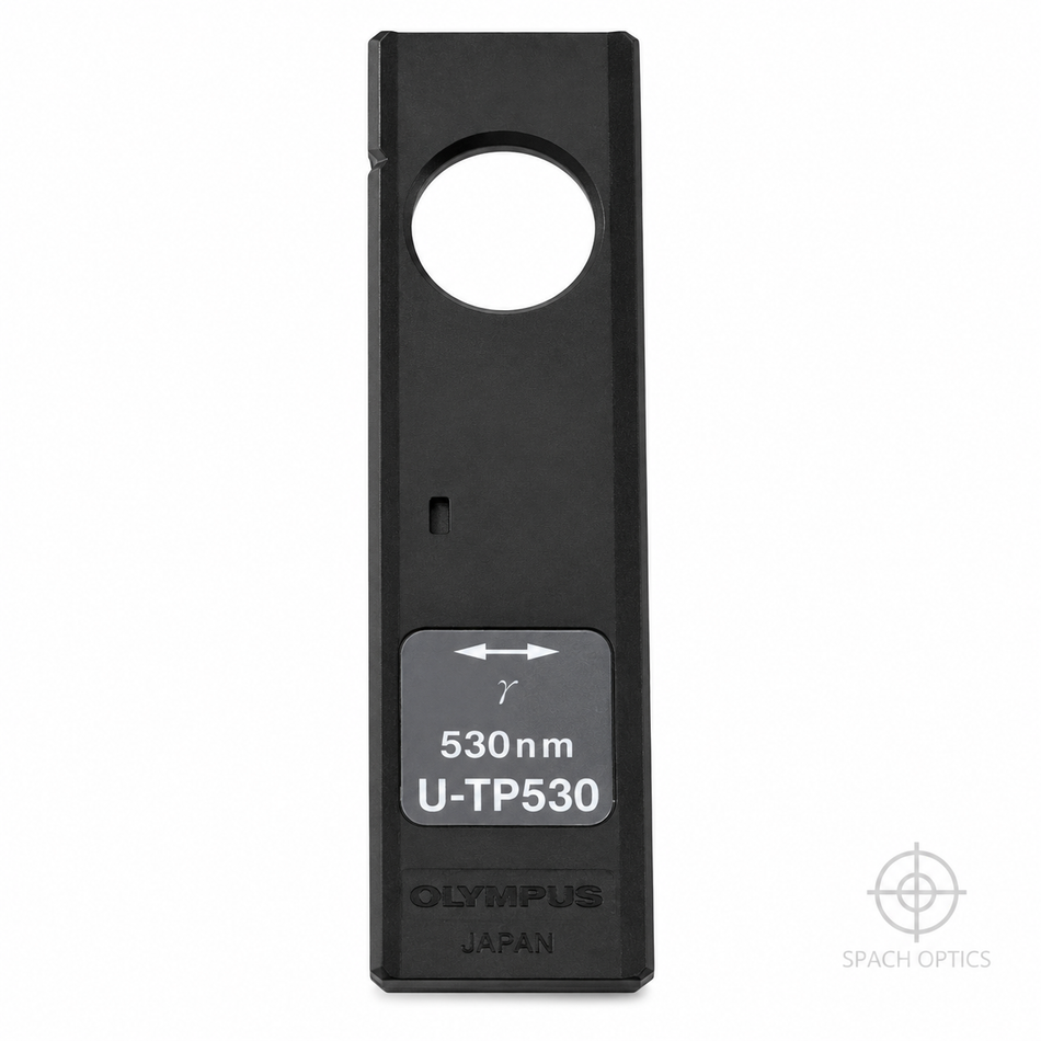 Olympus U-TP530 First-Order Red Gypsum Plate – Full-Wave Compensator (U-P521)