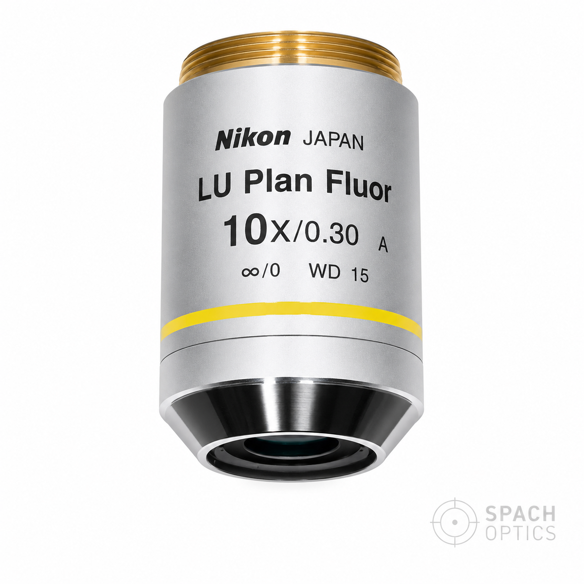 nikon lu plan fluor 10x brightfield darkfield objective lens nikon lu plan fluor 10x brightfield darkfield objective lens