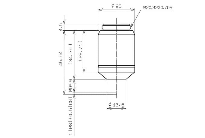 Olympus CPlanFL N 10X RC1 Objective – Relief Contrast
