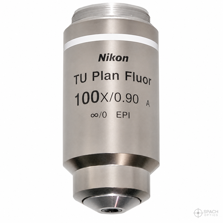 Nikon CFI TU Plan Fluor 100x Objective - 0.90 NA