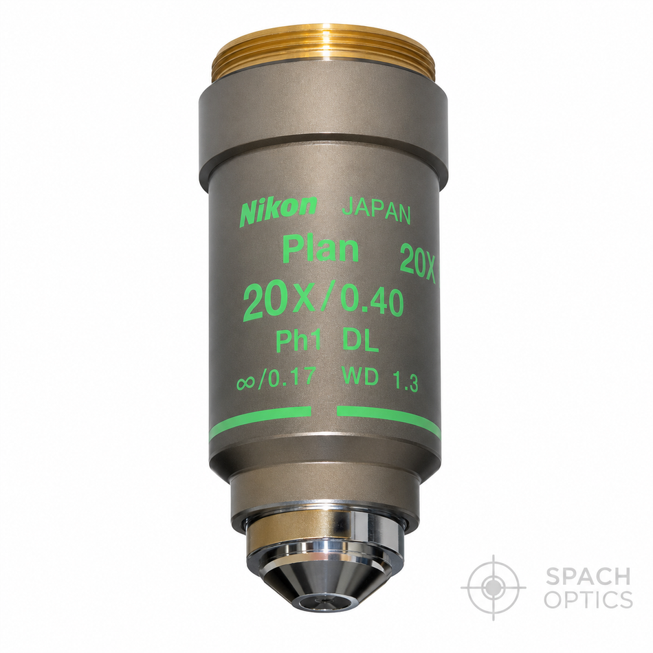 Nikon CFI Plan Achromat DL 20X Phase Contrast Objective