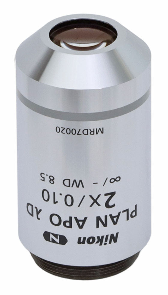Nikon CFI Plan Apo Lambda D 2X Microscope Objective