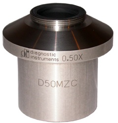 d50mzc 0.5x c-mount for leica stereo microscopes