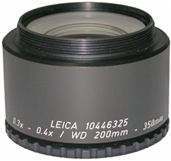 Leica 0.3x - 0.4x Adjustable Objective