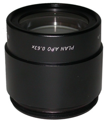 leica plan apo 0.63x stereo microscope objective