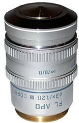 leica pl apo 63x water immersion objective