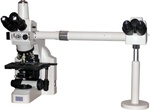 Nikon E400 side by side teaching microscope