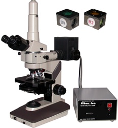 nikon labophot 2 fluorescence microscope