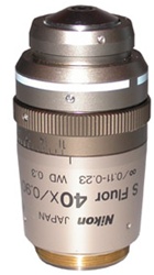 Nikon CFI Super Fluor 40X Objective MRF00400