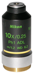 Nikon 10x PH1 ADL Phase Objective