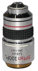 olympus splan 100x phase contrast objective lens