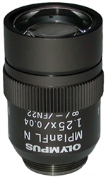 olympus mplanfl n 1.25x objective lens