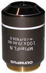 olympus 100x reflected light objective lens