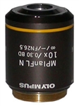olympus 10x reflected light objective lens