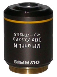olympus 10x reflected light objective lens