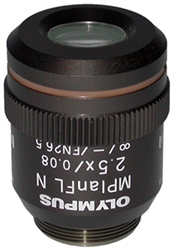 olympus mplanfln 2.5x objective lens