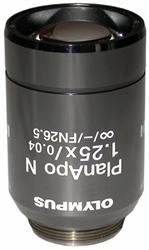 olympus planapo n 1.25x objective lens