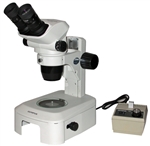 olympus sz51 stereo microscope with mirror