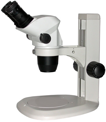 Microscope stéréo zoom Evident Olympus SZ61, pour éclairage annulaire, trino
