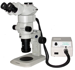 olympus szx7 stereo microscope coaxial