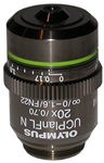 olympus ucplfln 20x objective lens 1-u2b526