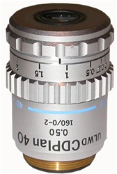 olympus ulwd cdplan 40x objective lens