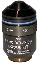 olympus uplanapo 40x oil immersion objective lens