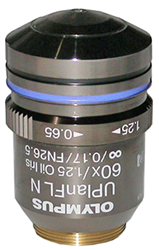 Olympus UPLANFL N 60x Oil Immersion Objective